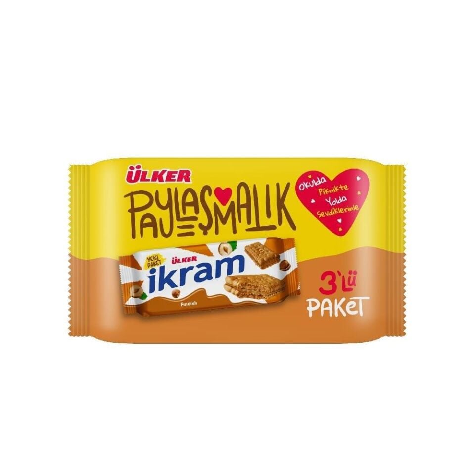ÜLKER İKRAM 3LÜ FINDIK