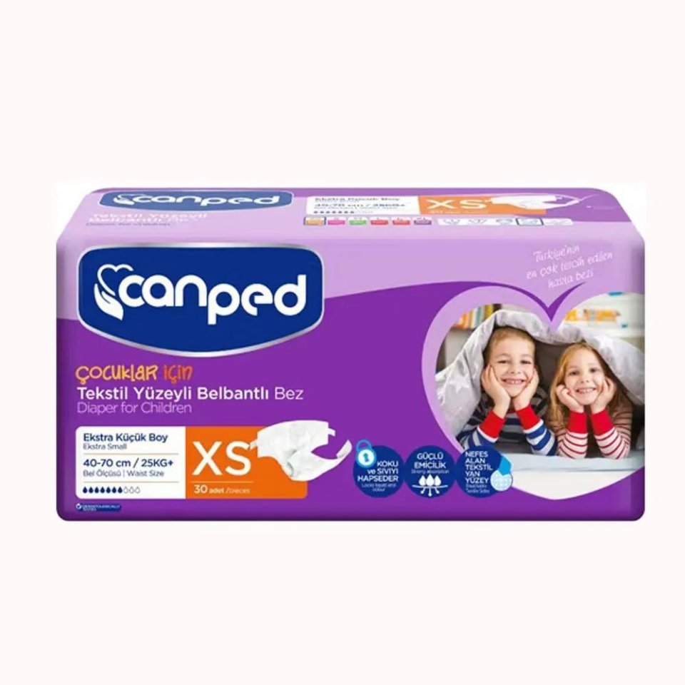 CANPED HASTA BEZİ YETİŞ.EKSTRA KÜÇÜK 30LU XS