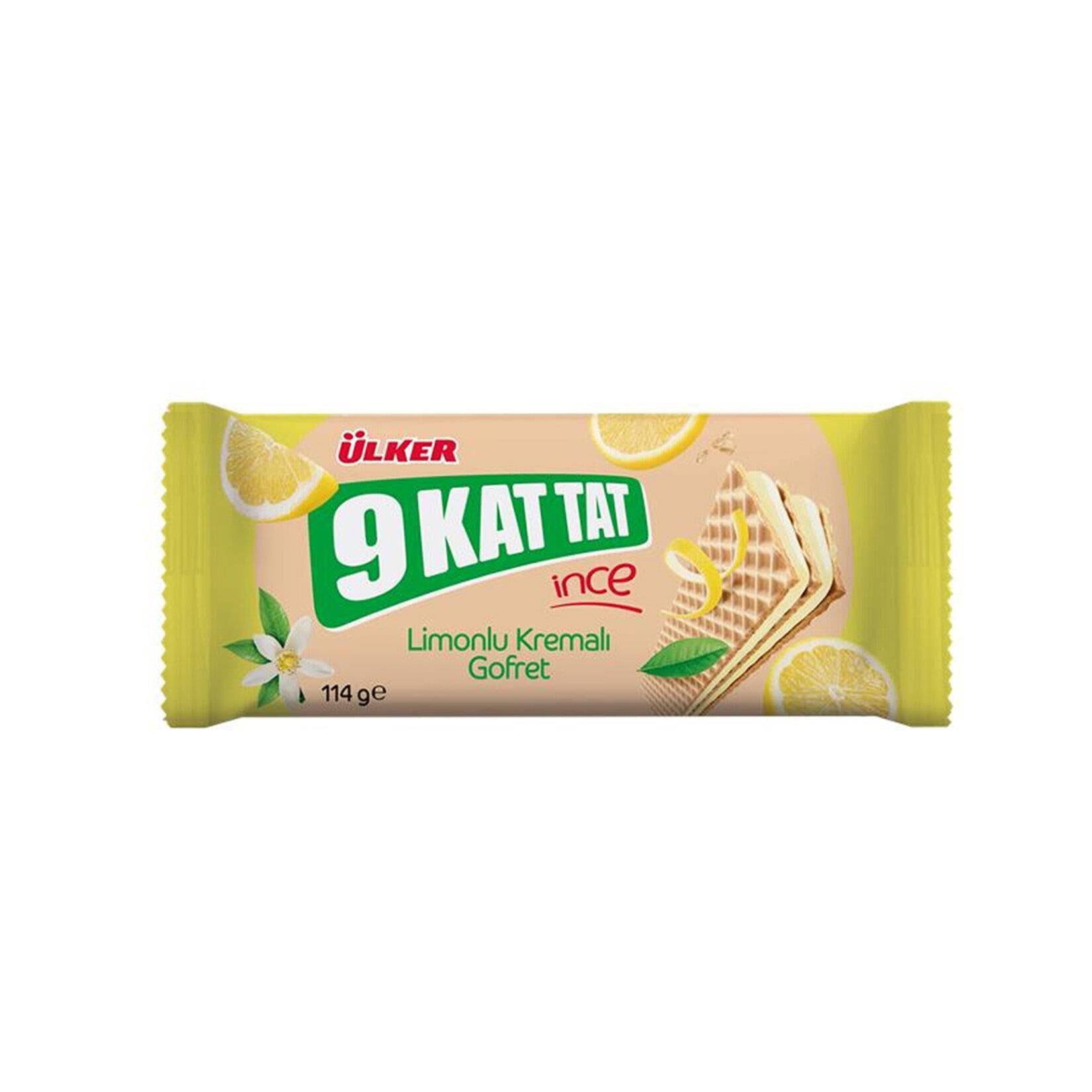 ÜLKER 9KAT TAT 114GR İNCE LİMON