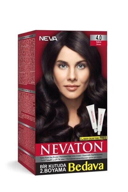 NEVATON SET BOYA 2*50ML  4.0 KAHVE