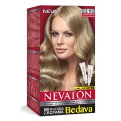 NEVATON SET BOYA 2*50ML 8.11 AÇIK KUMRAL YOĞUN KÜL