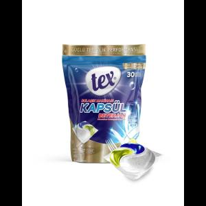 TEX BULAŞIK MAKİNASI TABLETİ KAPSÜL 30LU