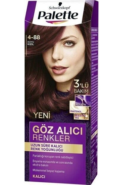 PALETTE GÖZ ALICI RENKLER 4-88 KOYU KIZIL