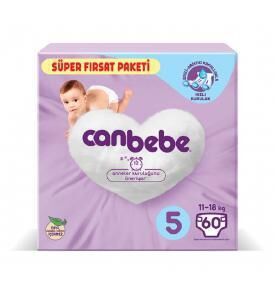 CANBEBE SÜPER FIRSAT PAKETİ JUNİOR NO:5 60LI