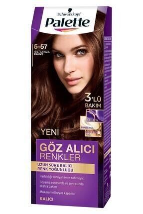PALETTE GÖZ ALICI RENKLER 5-57 IŞILTILI KIZL KAHVE