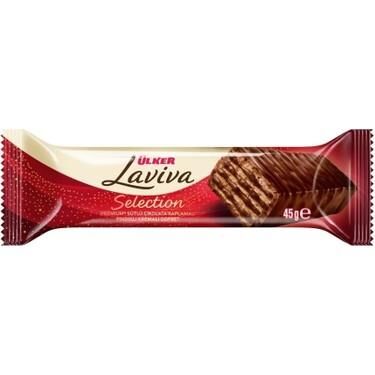 ÜLKER LAVİVA SELECTİON 45GR SÜTLÜ ÇİKOL.GOFRET