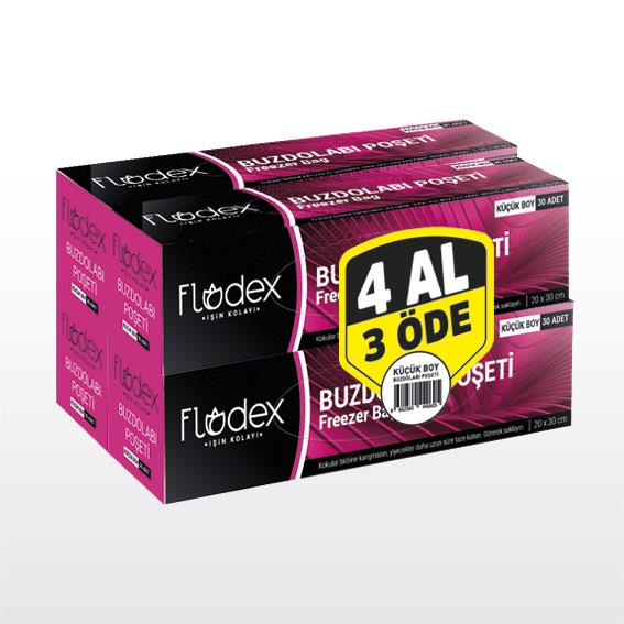 FLODEX BUZDOLABI POŞETİ 4AL 3ÖDE KÜÇÜK (20*30)