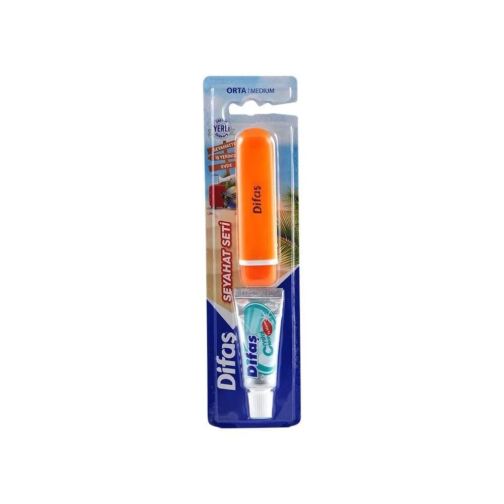 DİFAŞ SEYEHAT SETİ MACUN+FIRÇA 15ML