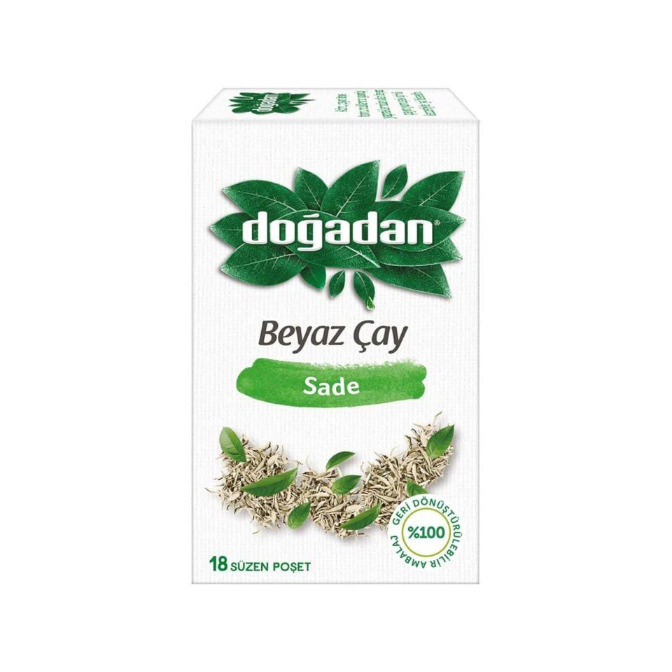 DOĞADAN BİTKİ ÇAYI BEYAZ ÇAY SADE 18Lİ