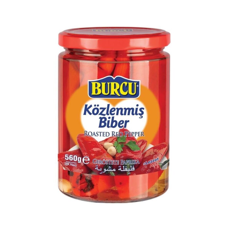 BURCU KÖZLENMİŞ BİBER 560GR