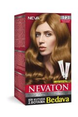 NEVATON SET BOYA 2*50ML  7.3 KARAMEL KUMRAL