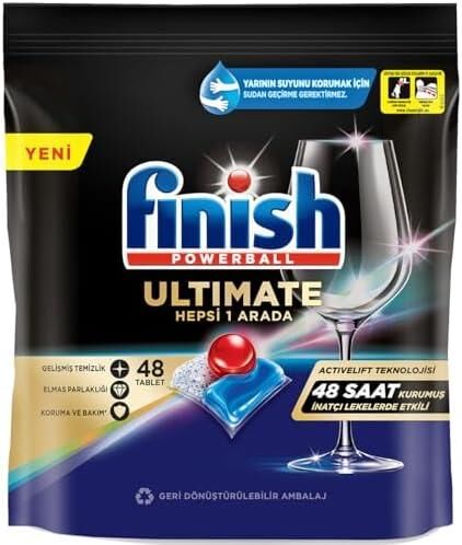 FİNİSH BULAŞIK MAKİNAS TABLETİ 48Lİ POWER ULTİMATE