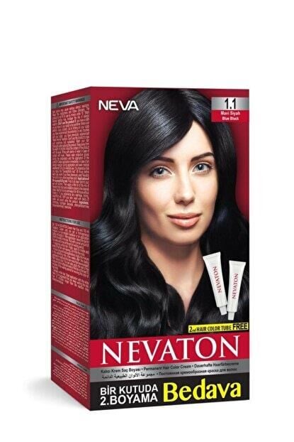 NEVATON SET BOYA 2*50ML  1.1 MAVİ SİYAH