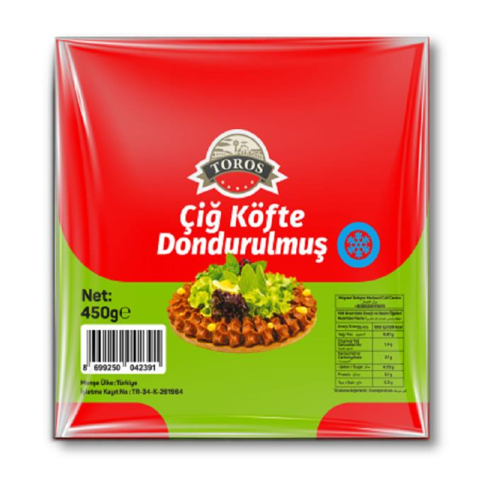TOROS ÇİĞ KÖFTE 450GR DONDURULMUŞ