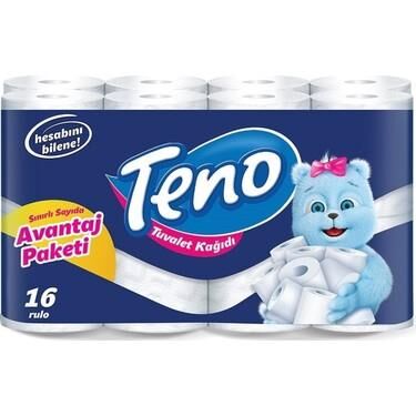 TENO TUVALET KAĞIDI 16LI AVANTAJ PAKETİ