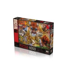 KS GAMES PUZZLE 1000 NORTH AMERİCAN ANİMALS