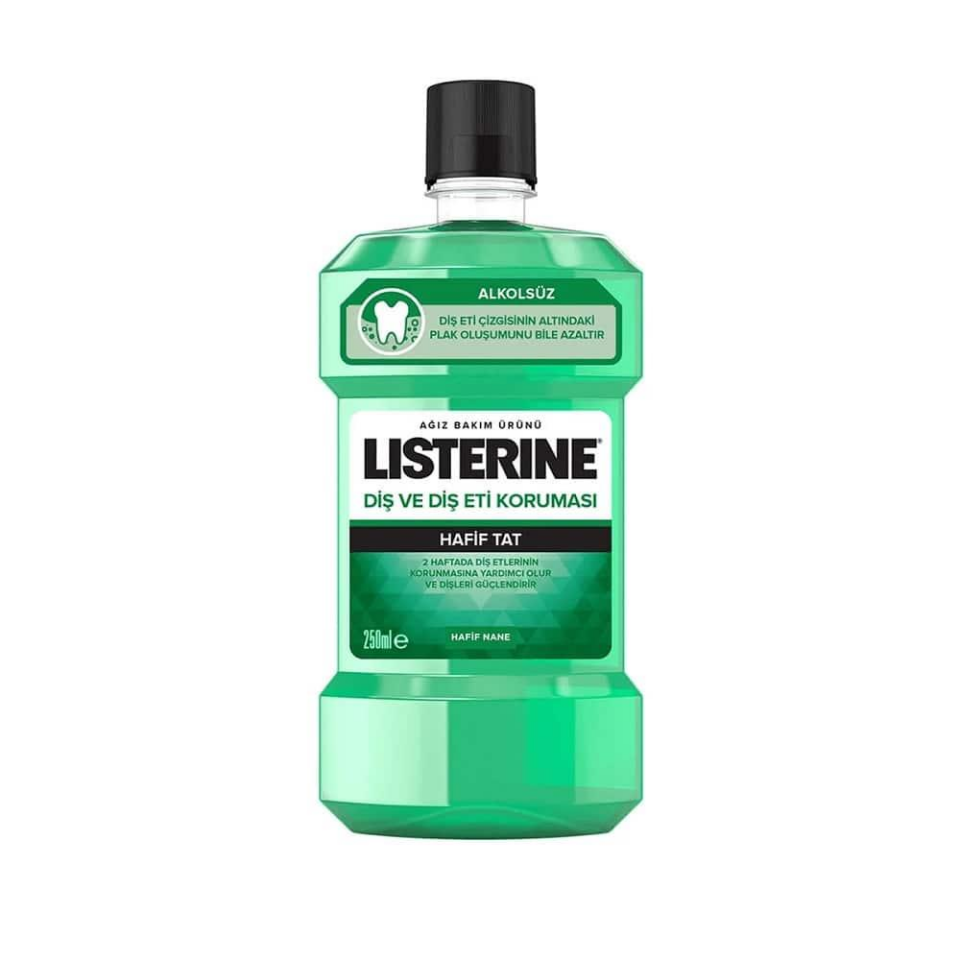 LİSTERİNE GARGARA 250ML DİŞ ETİ BAKIMI HAFİF TAT