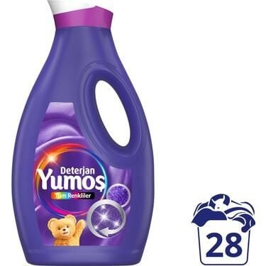 YUMOŞ SIVI DETERJAN 1690ML TÜM RENKLER