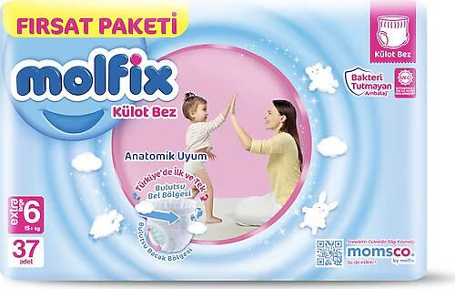 MOLFİX PANTS FIRSAT PAKETİ NO:6 EXTRA LARGE 37Lİ