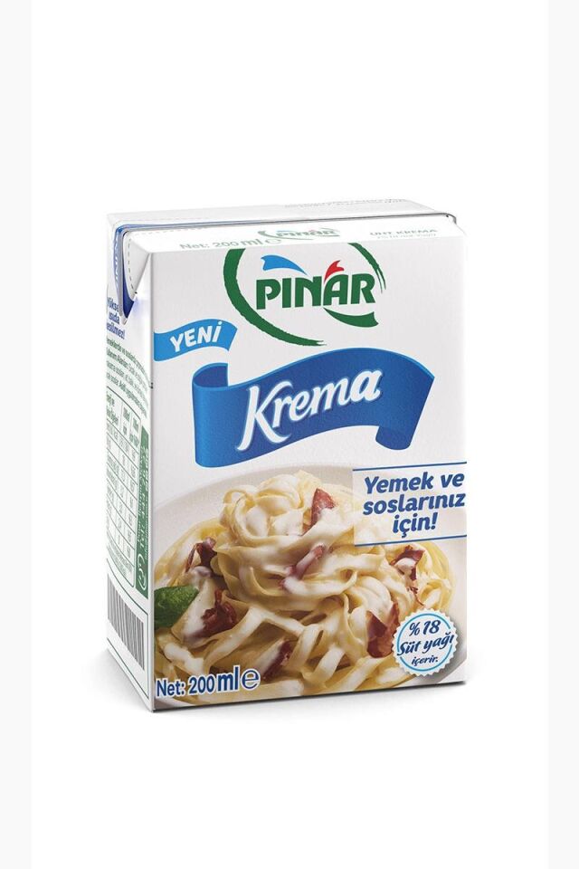 PINAR KREMA 200ML YEMEK VE SOS İÇİN