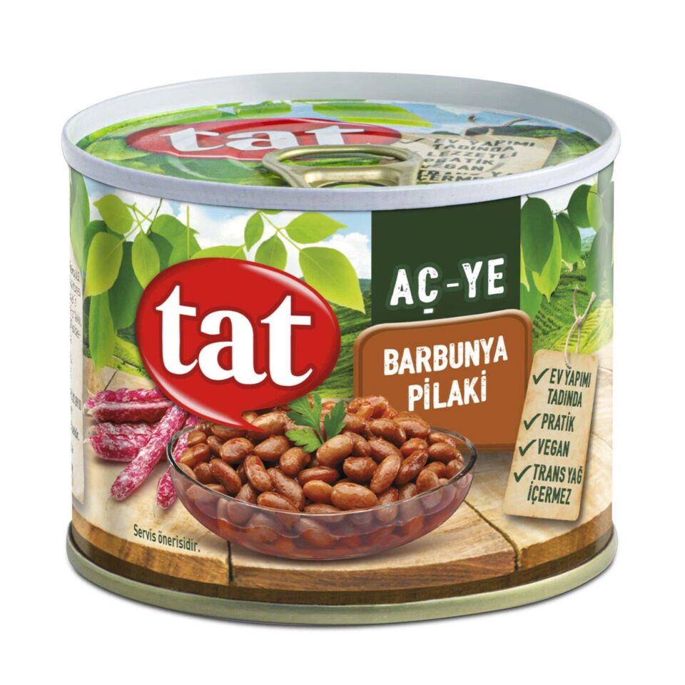 TAT YEMEK 1/2 BARBUNYA PLAKİ