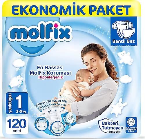 MOLFİX SÜPER FIRSAT PAKETİ YENİ DOĞAN 120Lİ