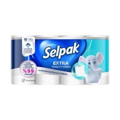SELPAK TUVALET KAĞIDI 16 LI EXTRA ANTİBAKTARİYEL