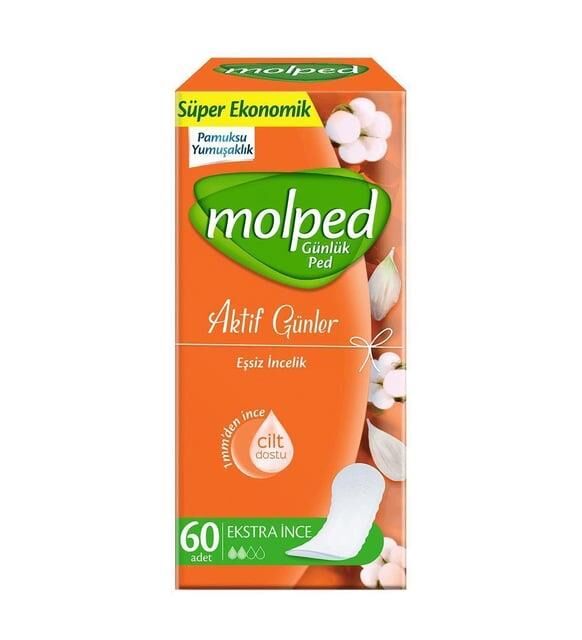 MOLPED GÜNLÜK PED AKTİF GÜNLER 60LI  SÜP. EKON.