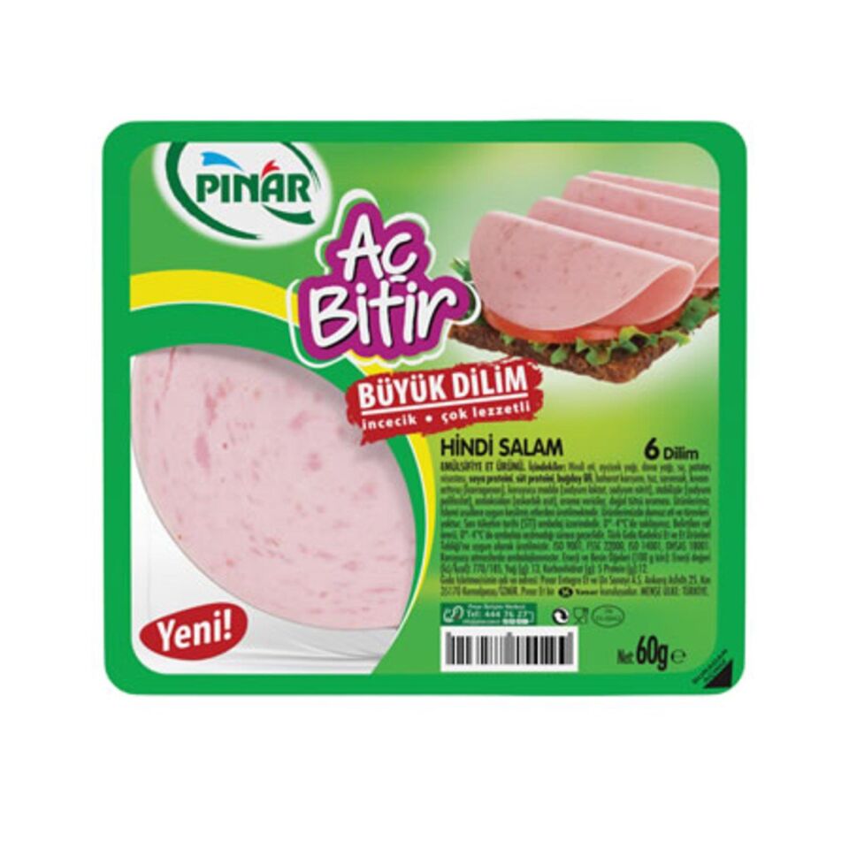 PINAR SALAM AÇ BİTİR 60GR BÜYÜK DİLİM