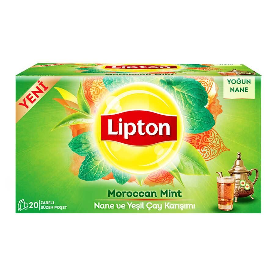 XLİPTON MEYVE ÇAYI MOROCCAN MİNT