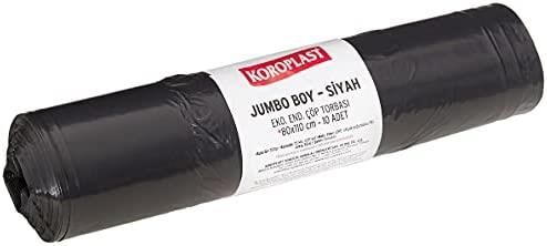 KOROPLAST ÇÖP TORBASI ENDÜSTRİYEL JUMBO10LU 80*110