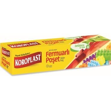 KOROPLAST FERMUARLI POŞET 10LU BÜYÜK BOY 26*28