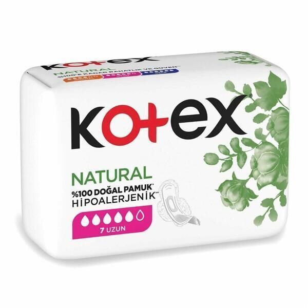 KOTEX NATURAL ULTRA  SINGLE UZUN 7Lİ