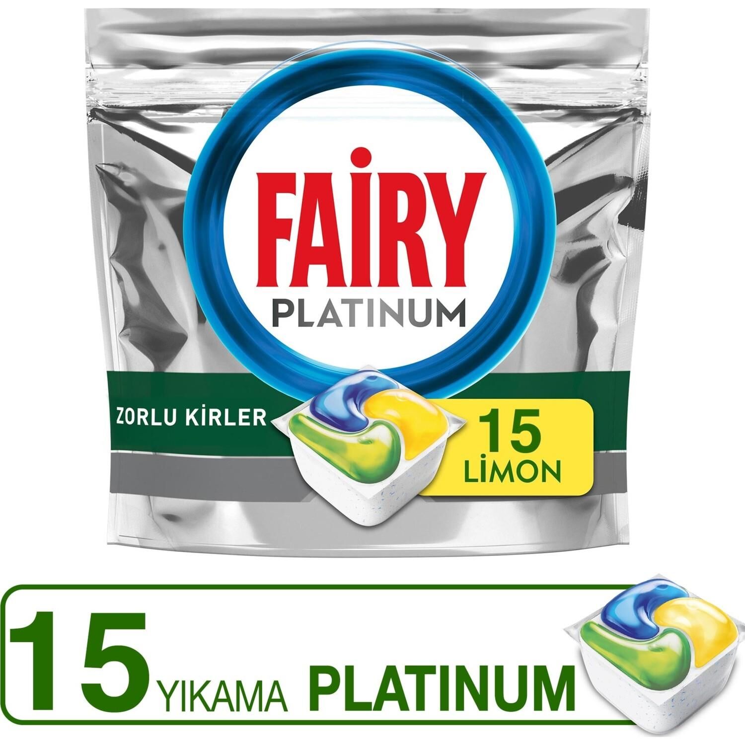 FAİRY PLATİNUM MAVİ TABLET 15Lİ