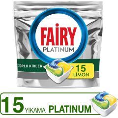 FAİRY PLATİNUM MAVİ TABLET 15Lİ