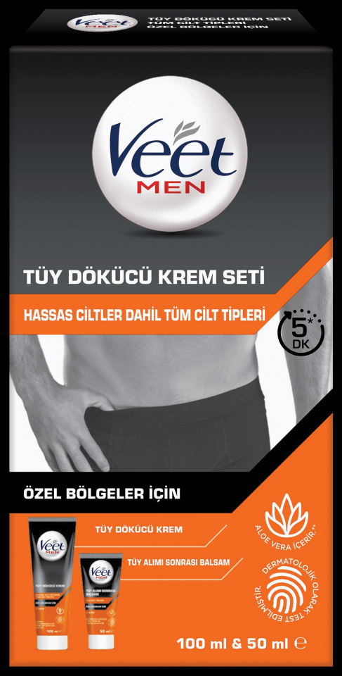 VEET TÜY DÖKÜCÜ KREM SETİ ÖZEL BÖLGELER İÇİN
