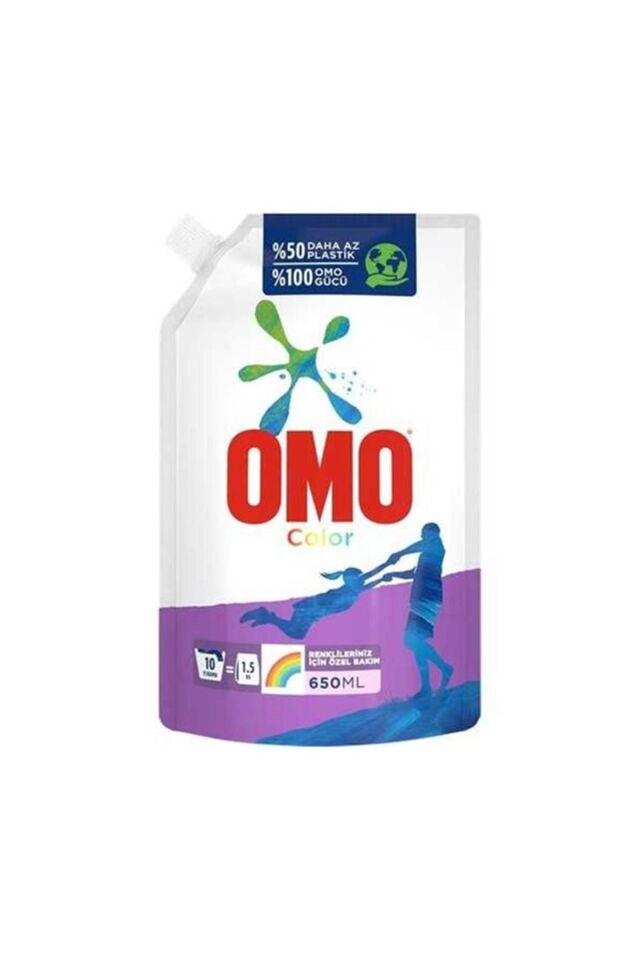 XOMO MATİK SIVI POUCH COLOR 650ML X 6 ADET