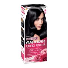 GARNİER COLOR ÇARPICI RENK 1.0 EKSTRA YOĞUN SİYAH