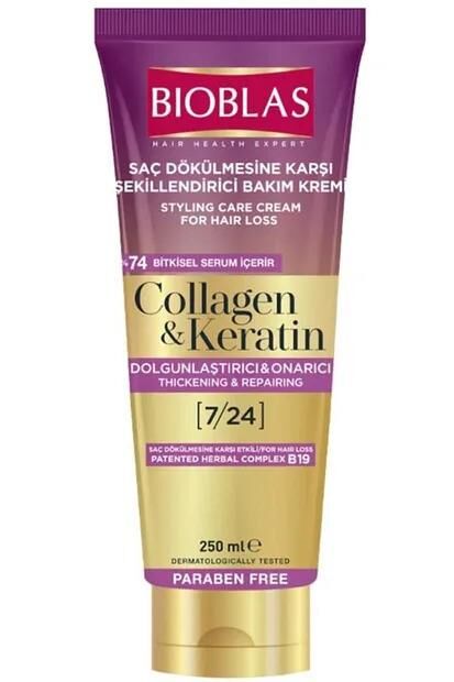 BİOBLAS SAÇ KREMİ 250ML KOLAJEN KERATİN ŞEKLLNDRCİ