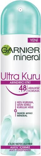 GARNİER BAYAN DEODORANT ULTRA KURU 150ML