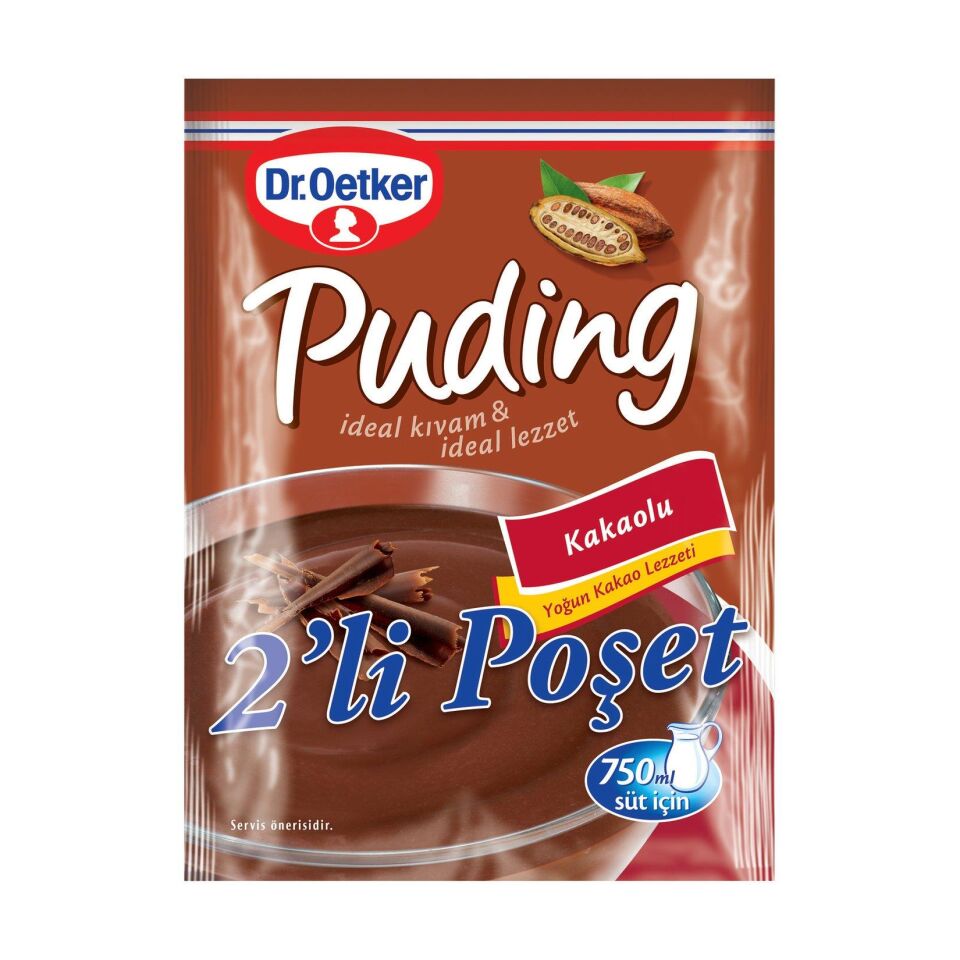 DR OETKER PUDİNG KAKAOLU 2Lİ AVAN. PAKETİ 294GR