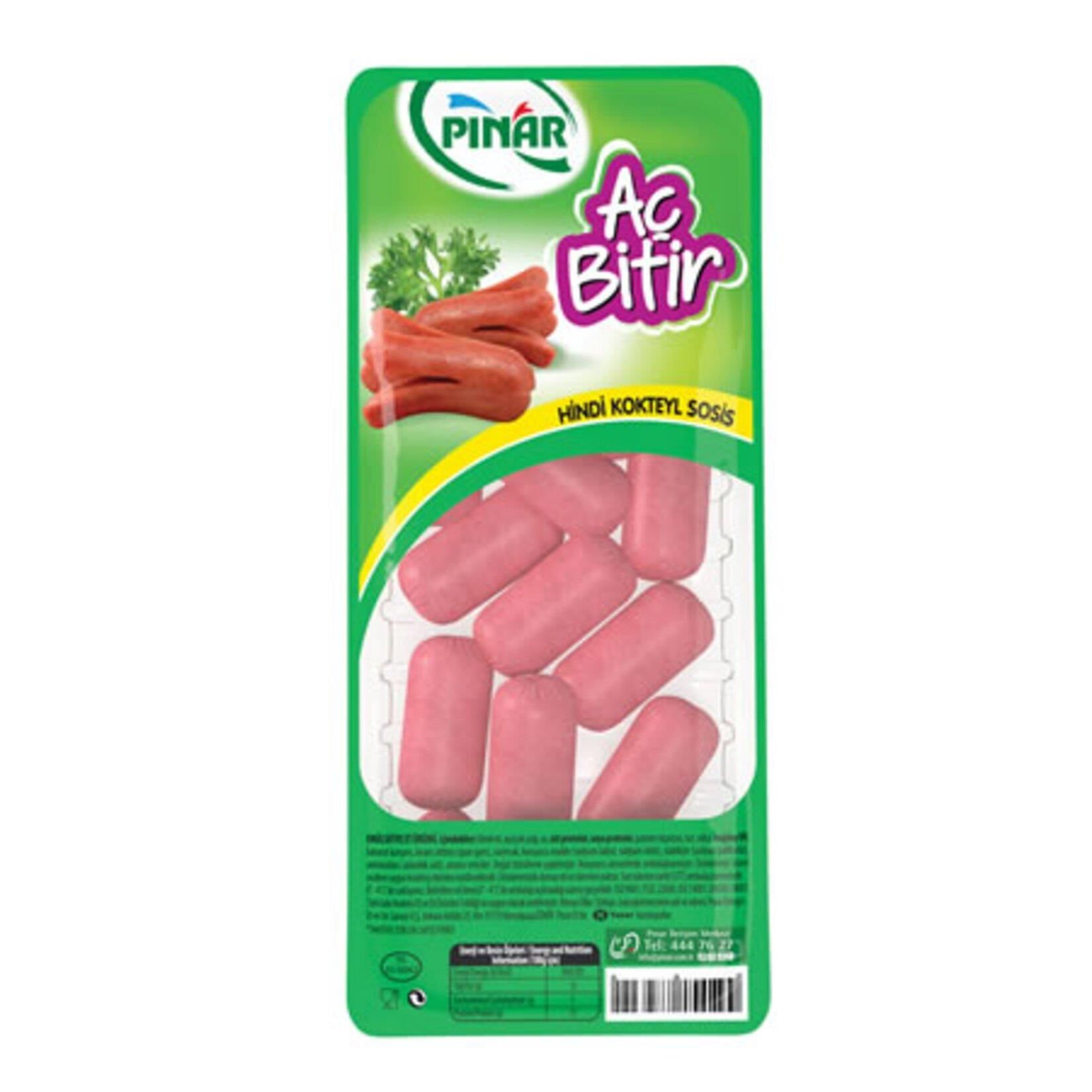 PINAR SOSİS AÇ BİTİR 180GR HİNDİ