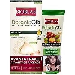 BİOBLAS ŞAMPUAN 360ML SARIMSAK+ KREM MASKE 200ML