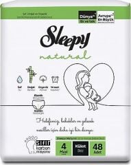 SLEEPY KÜLOT BEZ MAXİ NO:4 48Lİ