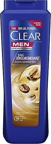 CLEAR ŞAMPUAN 485ML MEN SAÇ DÖKÜLMESİNE KARŞI