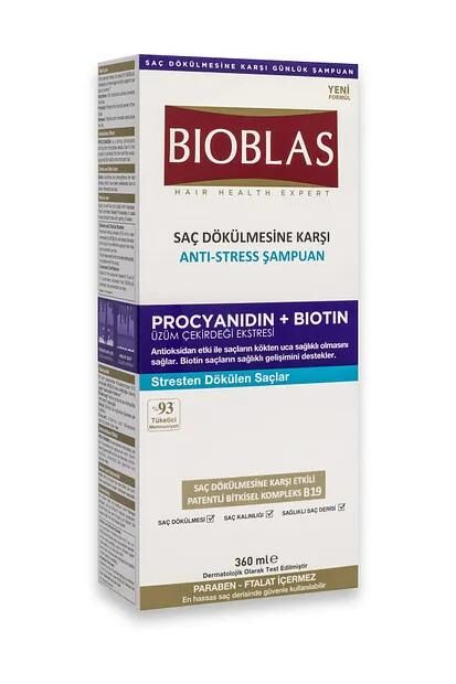 BİOBLAS ŞAMPUAN 360ML PROCIYANIDIN ANTİSTRESS
