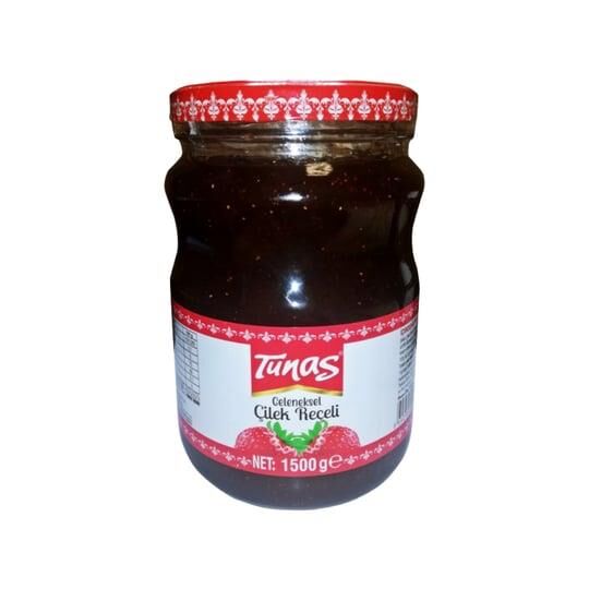 TUNAS REÇEL 1500GR ÇİLEK (CAM)
