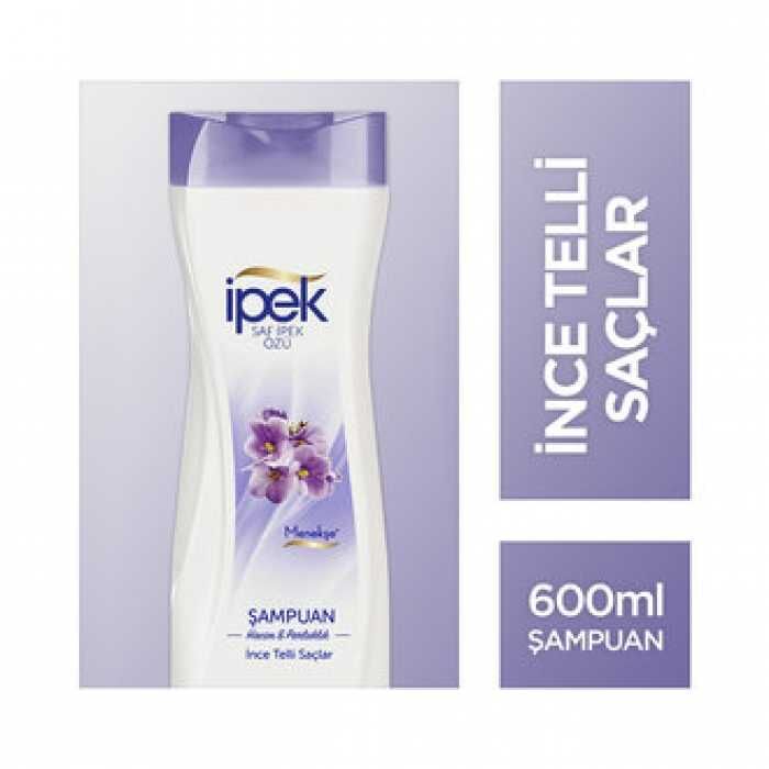İPEK ŞAMPUAN 600ML MENEKŞE İNCE TELLİ VE SÖNÜK