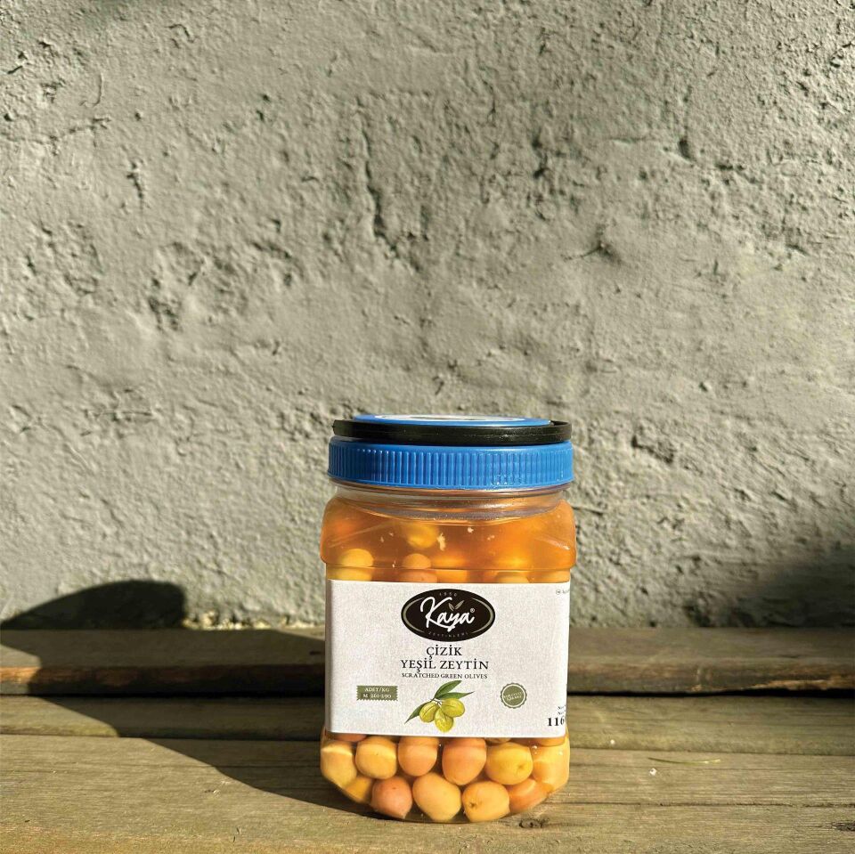 YÖRE EDREMİT ÇİZİK YEŞİL ZEYTİN 700GR