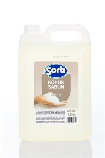 SORTİ DOĞAL KÖPÜK SABUN 5KG
